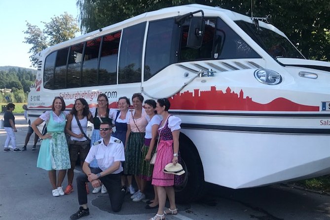 Amphibious Splash Tour on the water & on the land in Salzburg - Entering Salzburg by amphibious vehicle, not tour bus