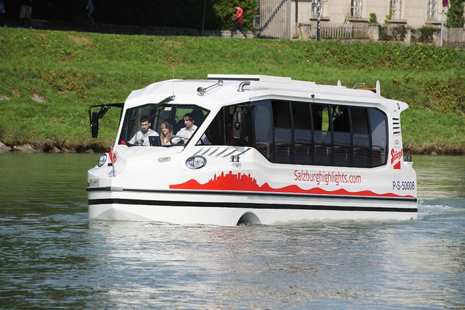 Amphibious Splash Tour on the water & on the land in Salzburg - The route past Mülln and Augustiner Bräustübl