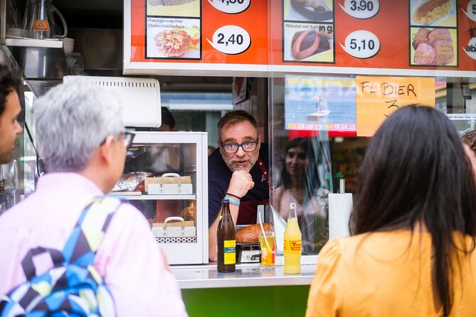 Authentic Vienna Food Tour inc. lunch, street food, 3 drinks - Brunnenmarkt street food: where you learn how to order and what to try