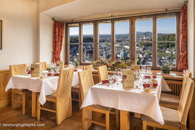 Best of Mozart Concert and GOLDEN VIP Dinner at Fortress Hohensalzburg - Value check: is the Golden VIP package worth $161.51?