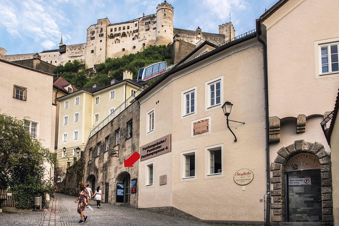 Best of Mozart Concert at Fortress Hohensalzburg with River Cruise - Fortress funicular: the easiest way up to Festung Hohensalzburg