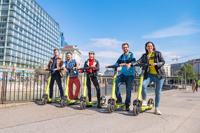 E-Scooter Tour through amazing Vienna! - Universitat Wien and Donaukanal: Where the City Breathes