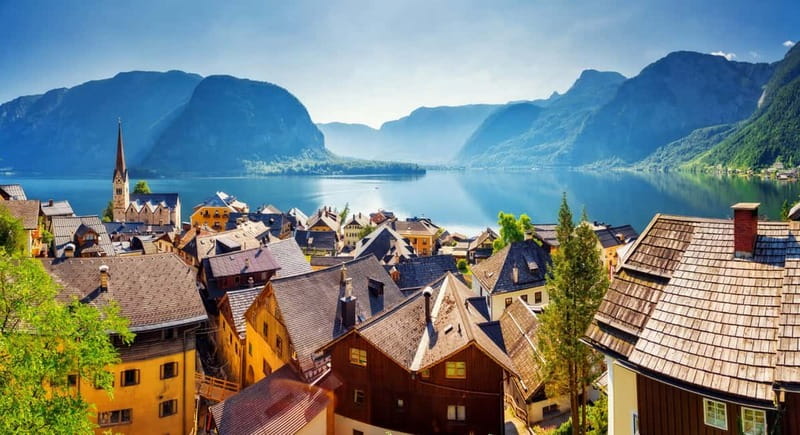 From Vienna: Hallstatt Guided Day Tour - St. Gilgen: a small village stop with a big cultural hook