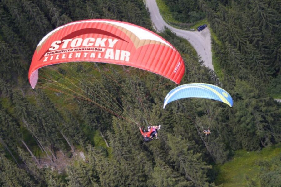 Fügen: Early Bird Superhigh Flight - Stocky Air Tandemflüge Zillertal: meeting, gear, and the quick mindset shift