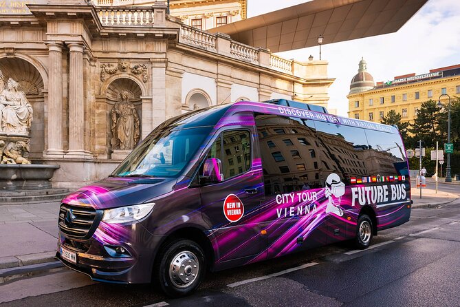 Future Bus Tours - Vienna's highlights bus tour with virtual reality - Maria Theresia Square, plus a monument you should not rush past