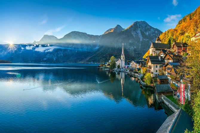 Hallstatt Tour with Visit of the 5fingers Viewing Platform or the Salt Mine - The drive through Salzburg Lake District: Lake Fuschl, Red Bull HQ, and Mozart country