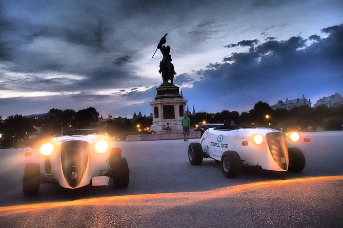 Hotrod Moonlight Tour -evening tour with PRATER ferrys wheel ride - Meet at Judengasse 4, Then Get Briefed Like a Pro