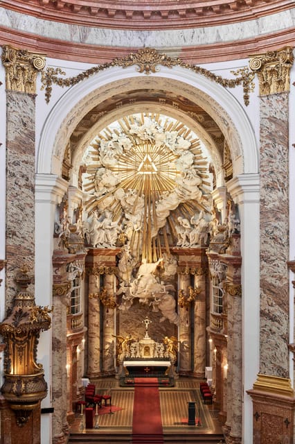 Karlskirche Entry Ticket with Panoramic Terrace Access - The church model: learn the building in minutes