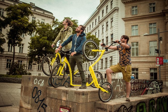 Kick-Bike Small-Group Tour Through Vienna with Locals - Entering Vienna on a kick bike, not a tour bus