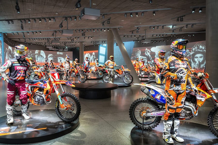 KTM Motohall: Day Ticket - Floor 1: from first sketch to finished KTM
