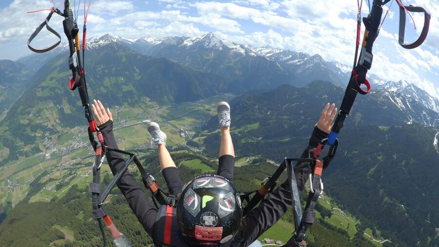 Mayrhofen: Paragliding Adventure With Soaring Views - Entering the Penkenbahn launch day in Mayrhofen