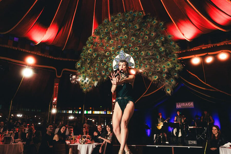 Mirage Vienna: Burlesque Spectacular – Dinner Show - Mirage Vienna in the Vienna Prater: what this dinner show feels like