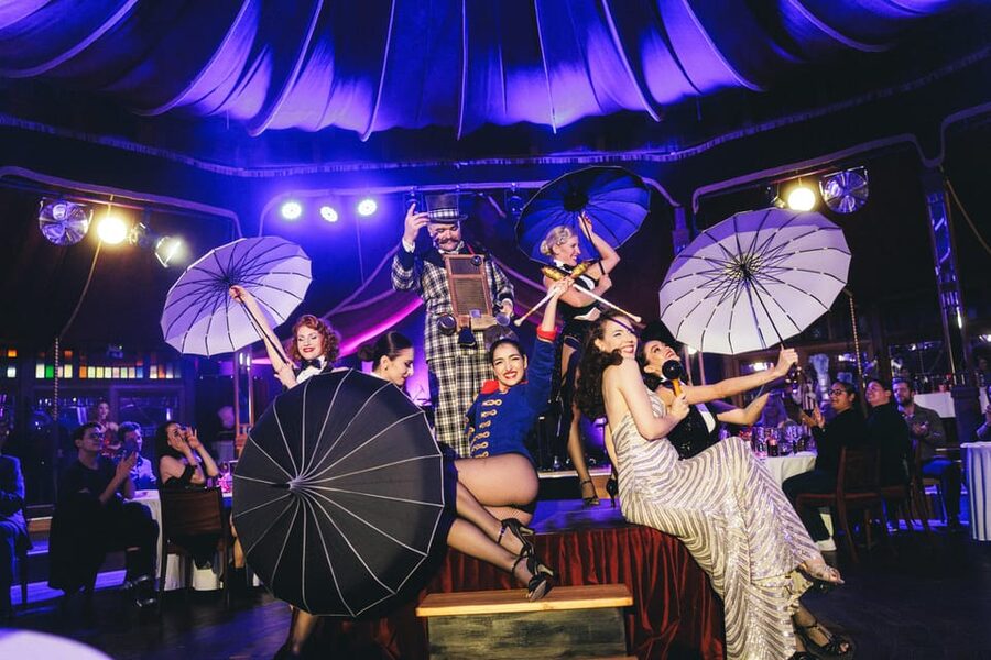Mirage Vienna: Burlesque Spectacular – Dinner Show - The 4-course gala dinner: how the meal supports the show
