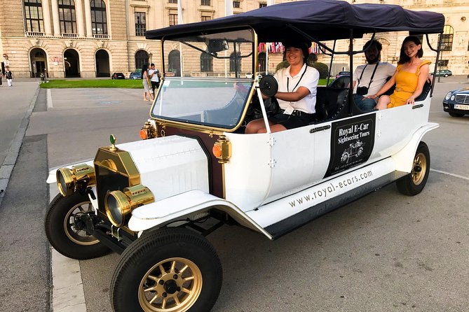 ( Night Tour ) With Private Guide + wine or prosecco - Vienna After Dark, Seen From a Convertible Cabrios