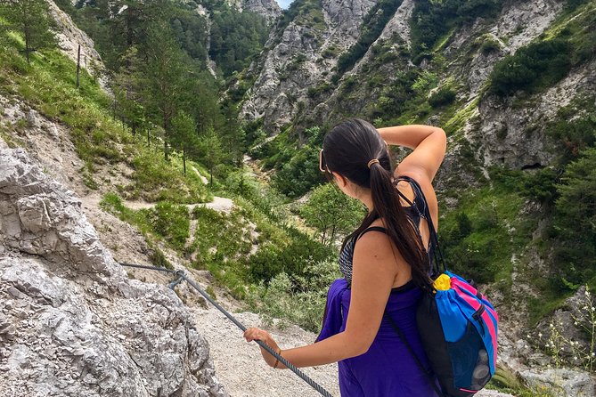 Ötschergräben Grand Canyon of Austria - Alpine return through a shady forest road, then a scenic train ride home