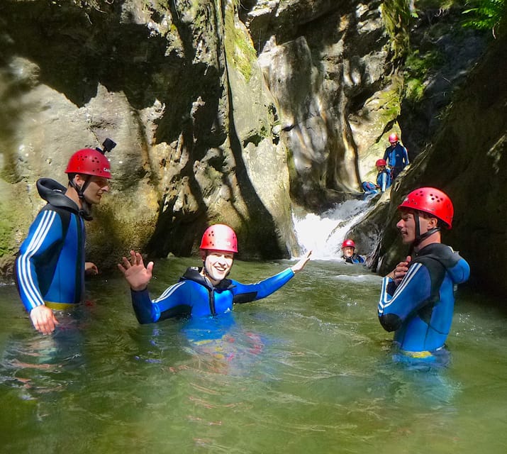 Ötztal: Obere Auerklamm Canyoning Tour for Beginners - First descents and abseils: learning on fixed handrails