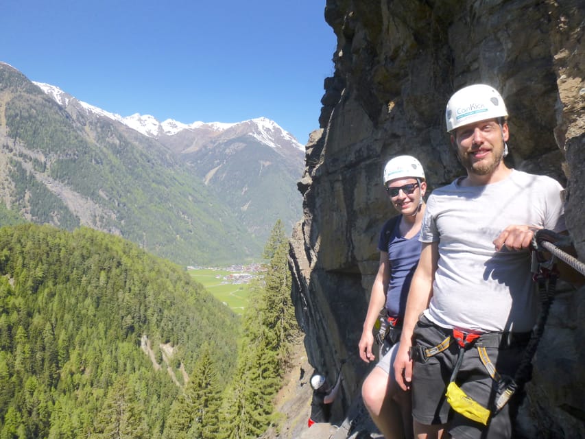 Ötztal: Via Ferrata Climbing at Stuibenfall - Schnapps, Hot Shower, and a Cool-Down Finish That Gets It Right