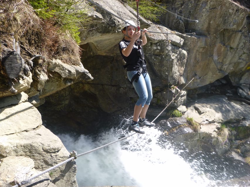 Ötztal: Via Ferrata Climbing Tour at Lehner Waterfall - Key points before you clip in