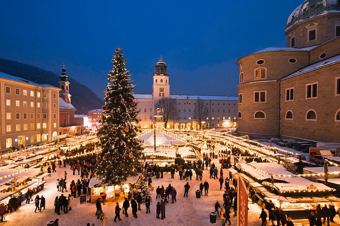 Private Christmas Market Tour to Hallstatt & Salzburg from Vienna - Salzburg in winter, Mozart sites and Sound of Music stops