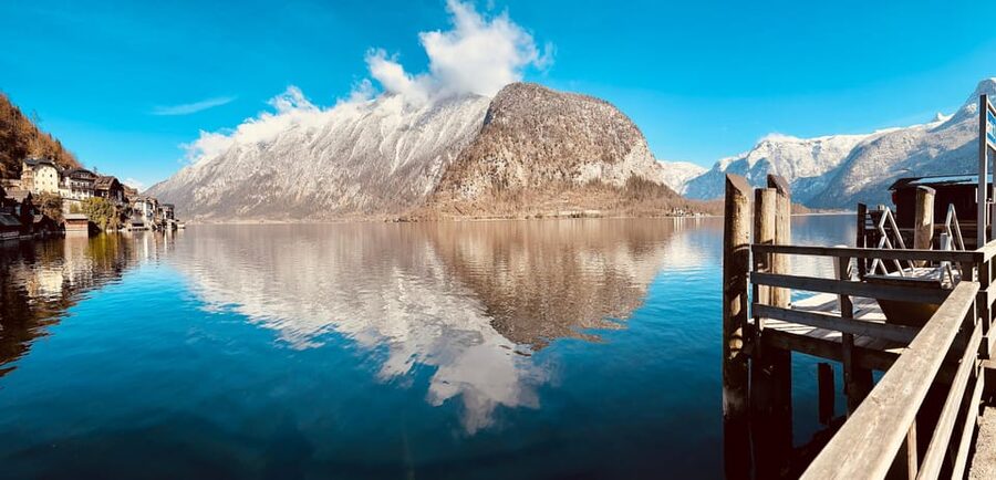 Private day trip from Salzburg to St. Gilgen & Hallstatt - Hallstatt views, crowds, cafes, and planning for the Skywalk