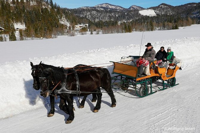 Private Horse-Drawn Sleigh Ride from Salzburg - The private ride: warm blankets, bells, and a slower pace