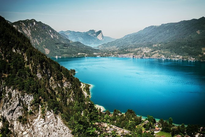 Private Tour Vienna to Salzburg via Wachau & Lake District - Seewalchen and the Attersee drive, trading museums for water views