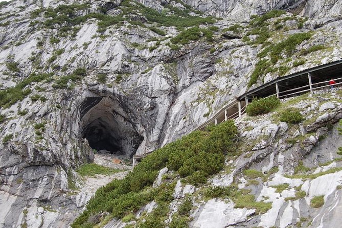 Private Werfen Ice Cave and Golling Waterfall from Salzburg - Golling Waterfall Stop: A Quick 75-Meter Water Moment