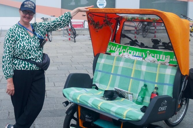 RAXI (E-Rickschaw) big private Vienna tour - RAXI comfort in Vienna, glide through the city instead of crossing it