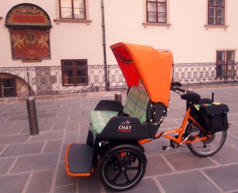 RAXI (Electric Rickshaw) Vienna Tours with two options - How the RAXI feels: comfort engineering, not a toy