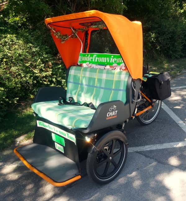 RAXI (Electric Rickshaw) Vienna Tours with two options - Price and value: $158 for up to two