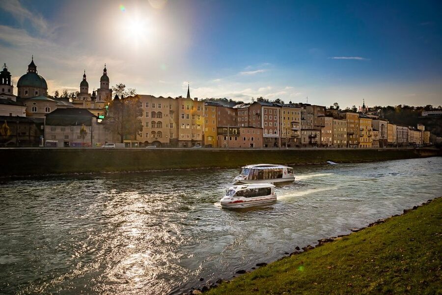 Salzburg: Boat Ride on the Salzach River - A River View That Makes Salzburg Feel Like a Movie