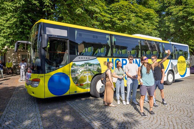 Salzburg Hop-On Hop-Off Bus Tour - Audio guidance in 13 languages, plus the Sound of Music switch