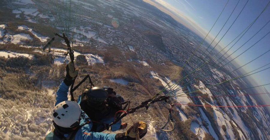 Salzburg like an eagle: tandem paragliding from Gaisberg - Salzburg from the sky: why Gaisberg works so well
