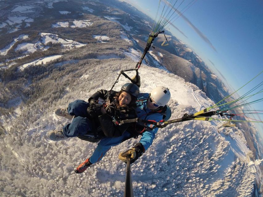 Salzburg like an eagle: tandem paragliding from Gaisberg - The flight itself: 20 to 30 minutes of real calm
