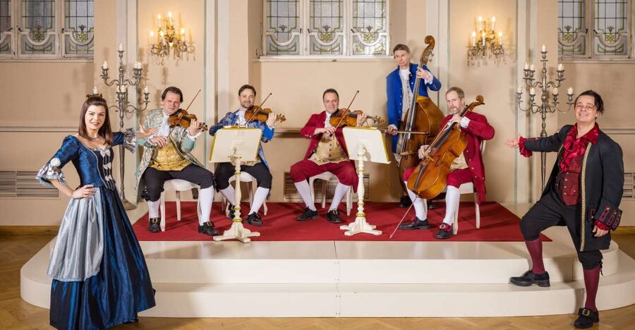 Salzburg: Mozart Concert with Dinner - St. Peter Stiftskulinarium: the Baroque Hall you eat in
