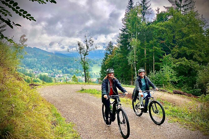 Scenic Innsbruck City and Mountain eBike Tour - Nordkette viewpoint time: the ride turns into scenery duty