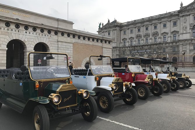 Sightseeing Tour With Oldtimer Cabrio Car (80 min) - Urania, the Kursalon, and a Taste of Music-City Vienna