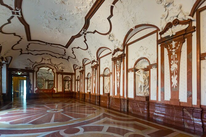 Skip-the-line Belvedere Palace Guided Tour with Transfers - Lower Belvedere and gardens: Grotesque Hall and palace life