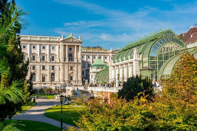 Skip-the-Line Sisi Museum, Hofburg and Gardens Tour Vienna - Burggarten: the calm interlude with Mozart and cathedral views