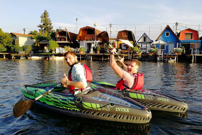 Small-Group Guided Kayak Tour of Vienna - A local recreation island in the Old Danube