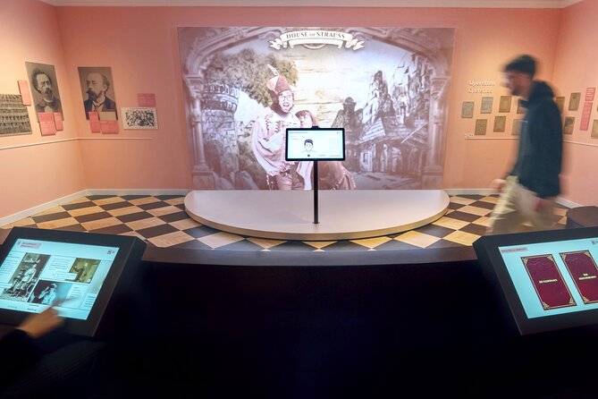 Strauss Exhibition incl. LED Concert Show / Coffee + Strauss Cake - Stop 1: House of Strauss exhibitions, story-first and hands-on