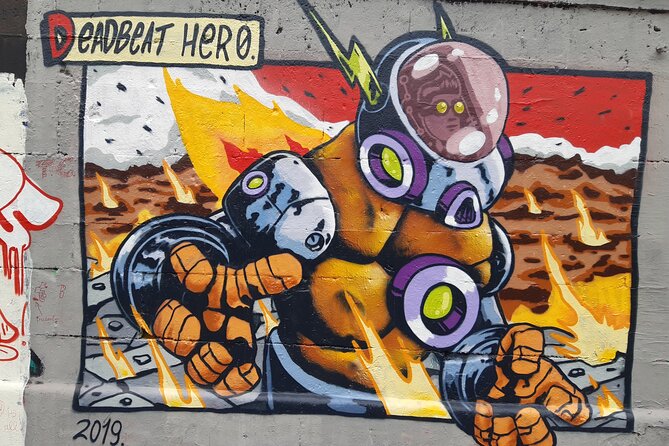 Street Art Tour in Vienna - Das Werk: The Hall of Fame Where Big Names Become Visible