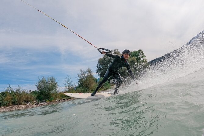 UP STREAM SURFING - The new way of surfing a river - Safety Gear and Coaches That Keep You Calm