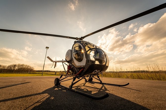 Vienna 40 Minutes Helicopter Tour for 2 - The route you are really buying: Vienna, Lower Austria, and the Danube