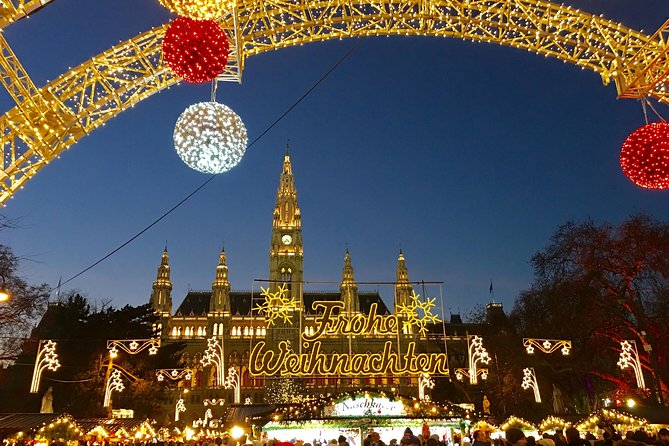 Vienna Christmas Tour - Freyung Passage: marble, ironwork, and window-shopping without stress