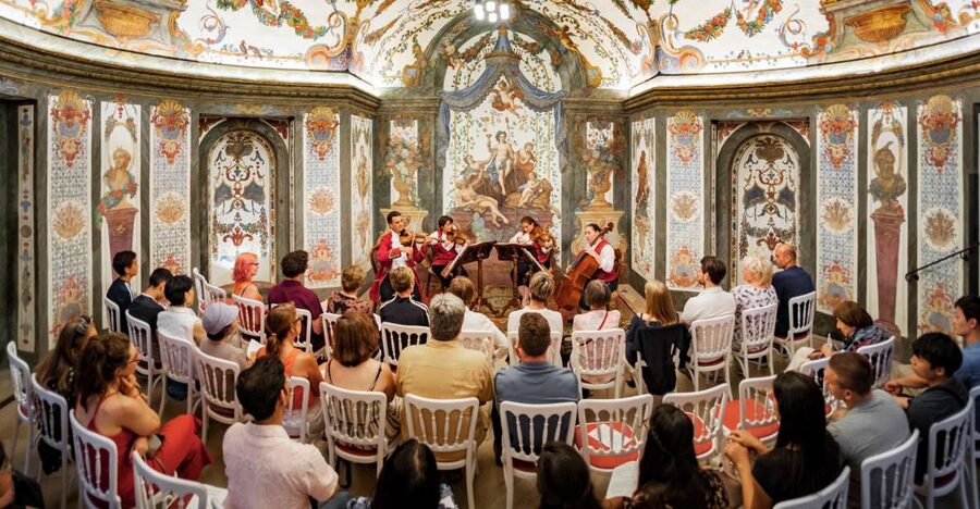 Vienna: Classical Concert at Mozart's First House - Walking Mozart’s footsteps inside the German Knightly monastery