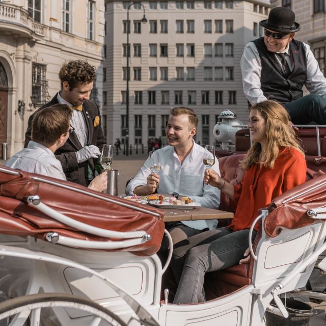 Vienna: Culinary Horse-Drawn Carriage Experience - Comfort and weatherproof design: riding rain or shine in a calm, quiet way
