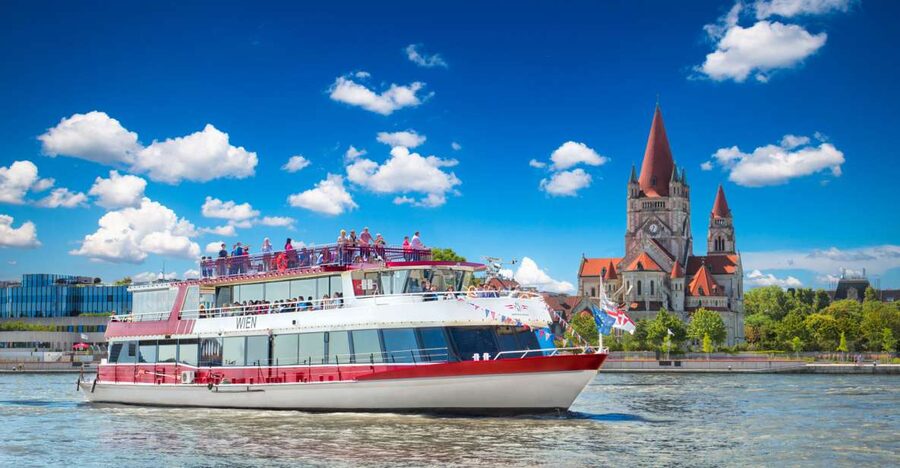 Vienna: Danube River Cruise w/ optional Viennese Specialties - Green Vienna on the Long Route: Prater Woods, Freudenau Lock, and Danube Island