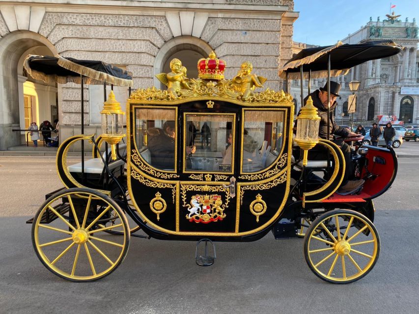 Vienna: Electric-Imperial Carriage Sightseeing Tour - On board extras that actually matter: WiFi and a drink included