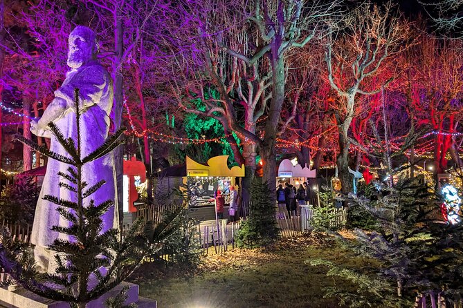 Vienna Guided Christmas Market Food and Drink Tour - Stop 3: Christmas Village Altes AKH on the campus edge